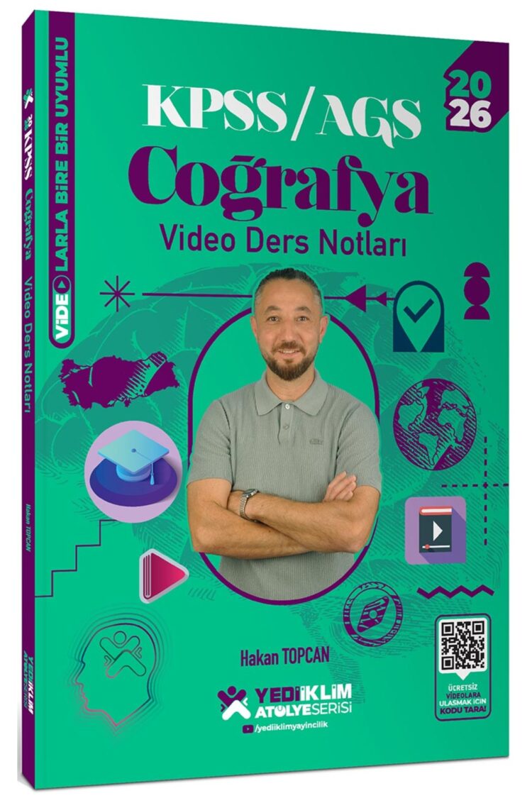2026 KPSS AGS Atölye Serisi Genel Kültür Coğrafya Video Ders Notları