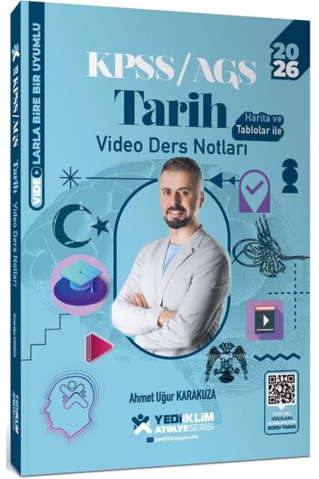 Atölye Serisi 2026 KPSS AGS Genel Kültür Tarih Tamamı Video Çözümlü Video Ders Ahmet Uğur KARAKUZA
