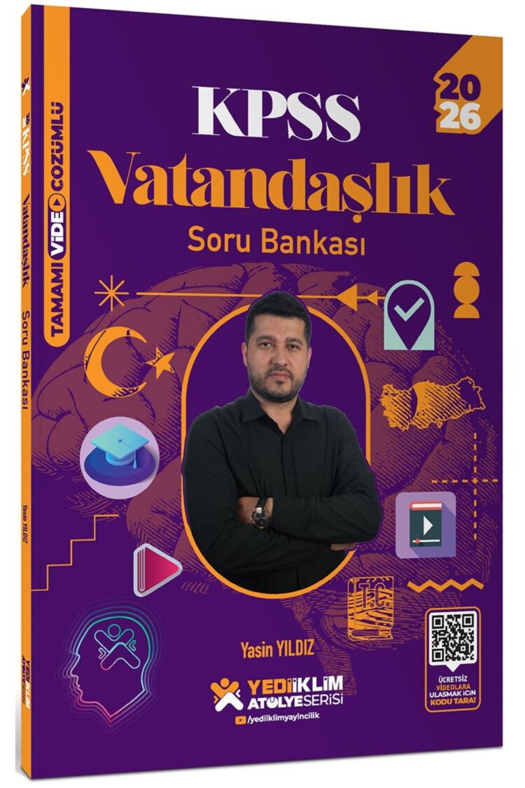 2026 Kpss Atölye Serisi Vatandaşlık Video Ders Notu Ve Soru Bankası Seti 2 Kitap - Görsel 2