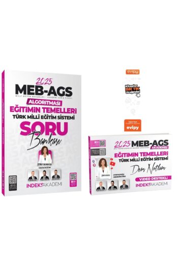 2025 MEB AGS Eğitimin Temelleri ve Türk Milli Eğitim Sistemi Ders Notları+Soru 2 Kitap Ayraç Hediye