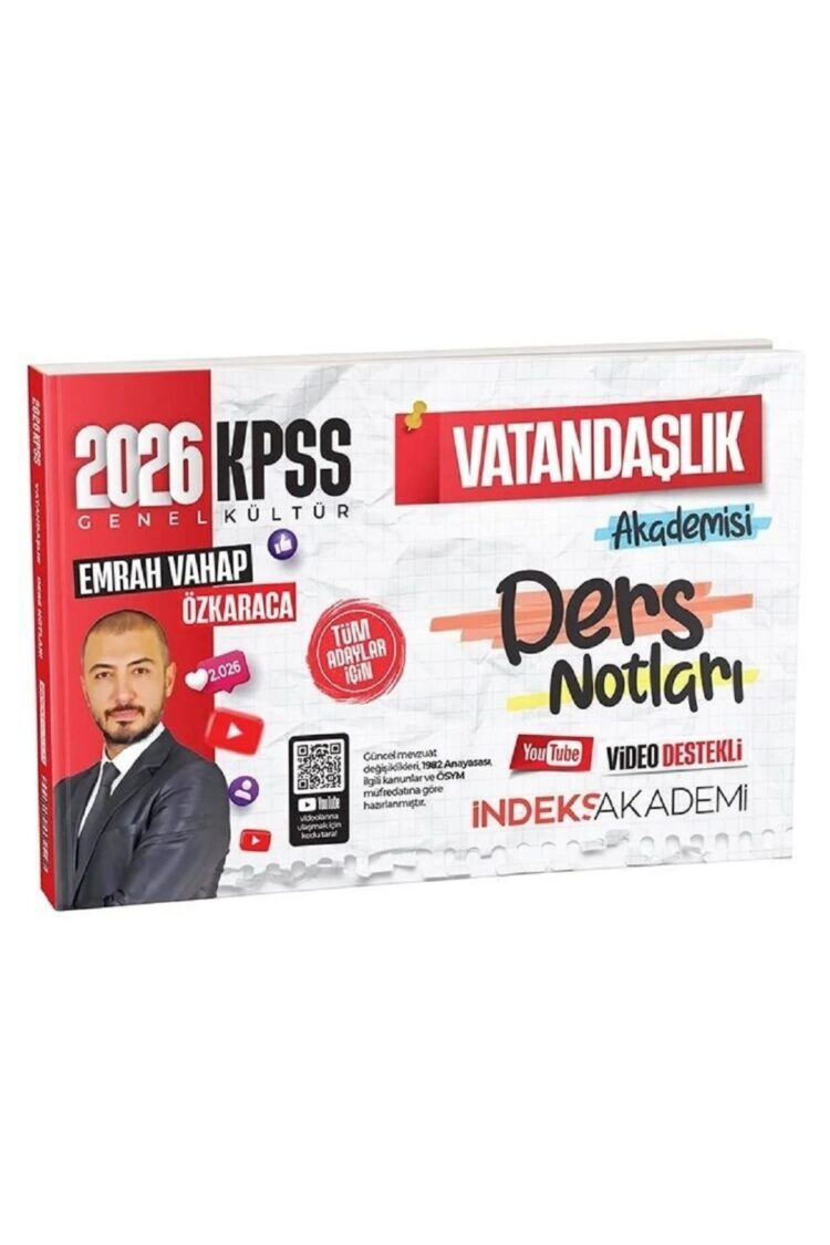 2026 KPSS Genel Yetenek Genel Kültür Akademisi Video Ders Notları 5 Kitap Ayraç Hediyeli - Görsel 3