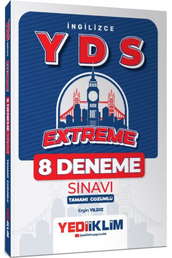 Yds Ingilizce Extreme Tamamı Çözümlü 8 Deneme Sınavı