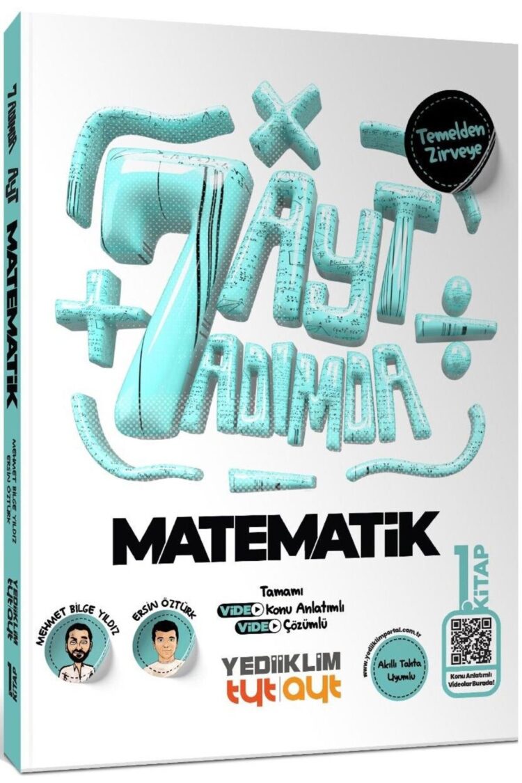 Ayt Yedi Adımda Temelden Zirveye Matematik Tamamı Video Konu Anlatımlı Ve Tamamı Video Çöz 1. Kitap