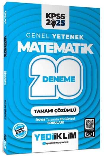 2025 Kpss Genel Yetenek Matematik Tamamı Çözümlü 20 Deneme