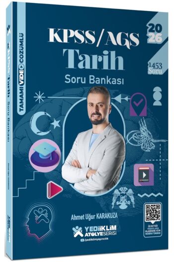 2026 KPSS AGS Atölye Serisi Genel Kültür Tarih Tamamı Video Çözümlü Soru Bankası