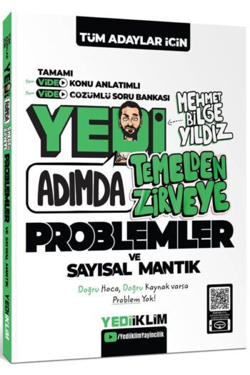 Yediiklim Tüm Adaylar için Yedi Adımda Temelden Zirveye Problemler ve Sayısal Mantık Video Konu Anla