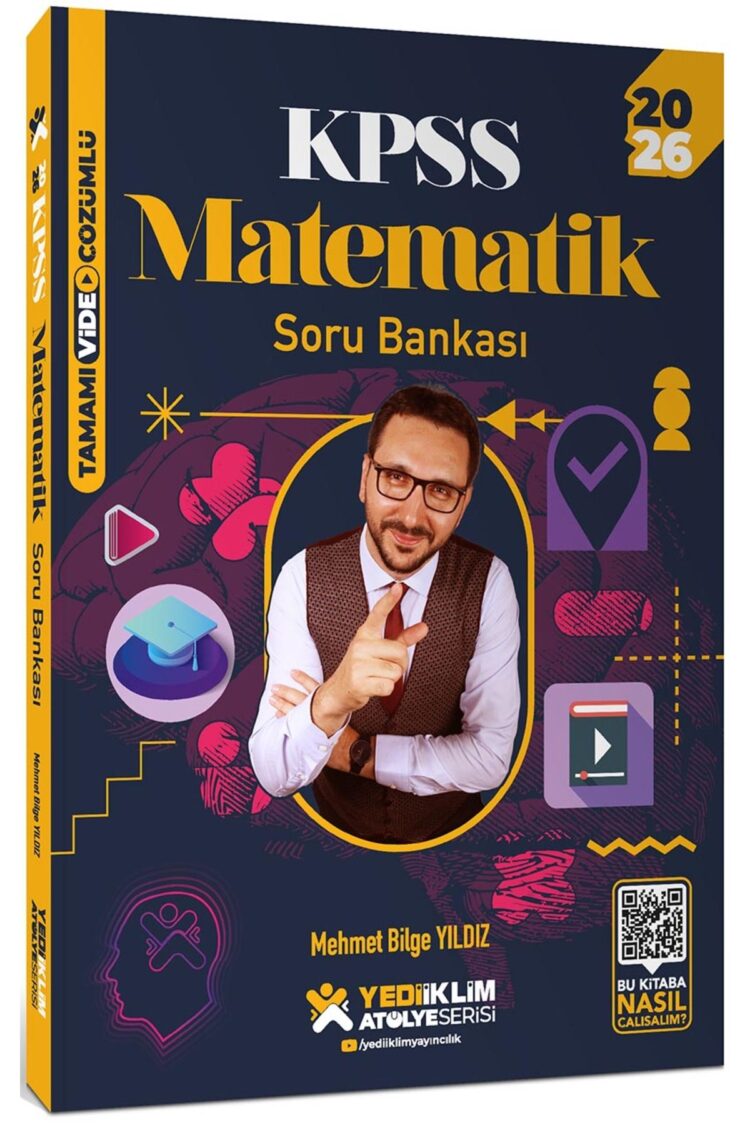 2026 KPSS Atölye Serisi Genel Yetenek Matematik Tamamı Video Çözümlü Soru Bankası