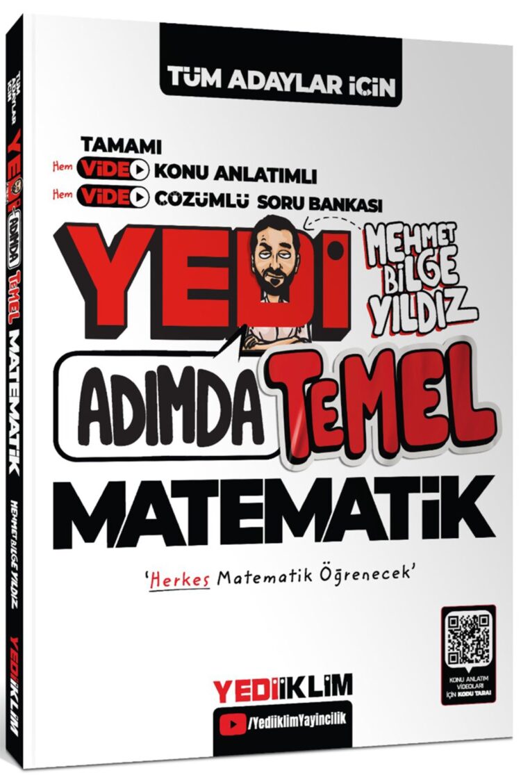 Tüm Adaylar için Yedi Adımda Temel Matematik Video Konu Anlatımlı Video Çözümlü Soru Bankası
