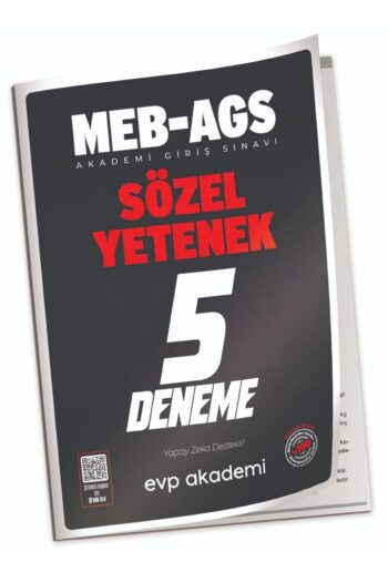 2025 MEB-AGS Sözel Yetenek 5 Deneme Çözümlü EVP Akademi