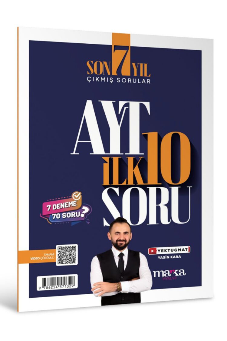 AYT Matematik İlk 10 Soru Son 7 Yıl Çıkmış Sorular Marka Yayınları