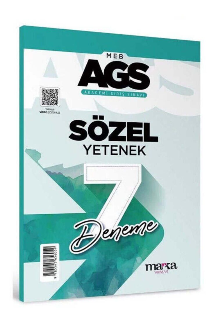 2026 Meb-ags Sözel Yetenek 7 Deneme