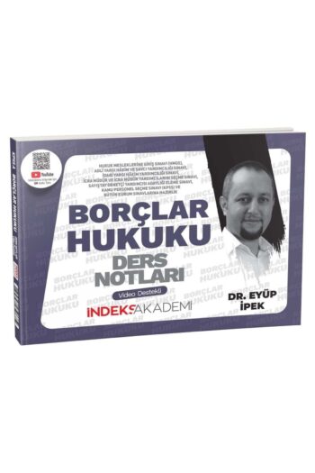 İndeks Akademi 2025 KPSS A Grubu Borçlar Hukuku Video Ders Notları - Eyüp İpek İndeks Akademi Yayınc
