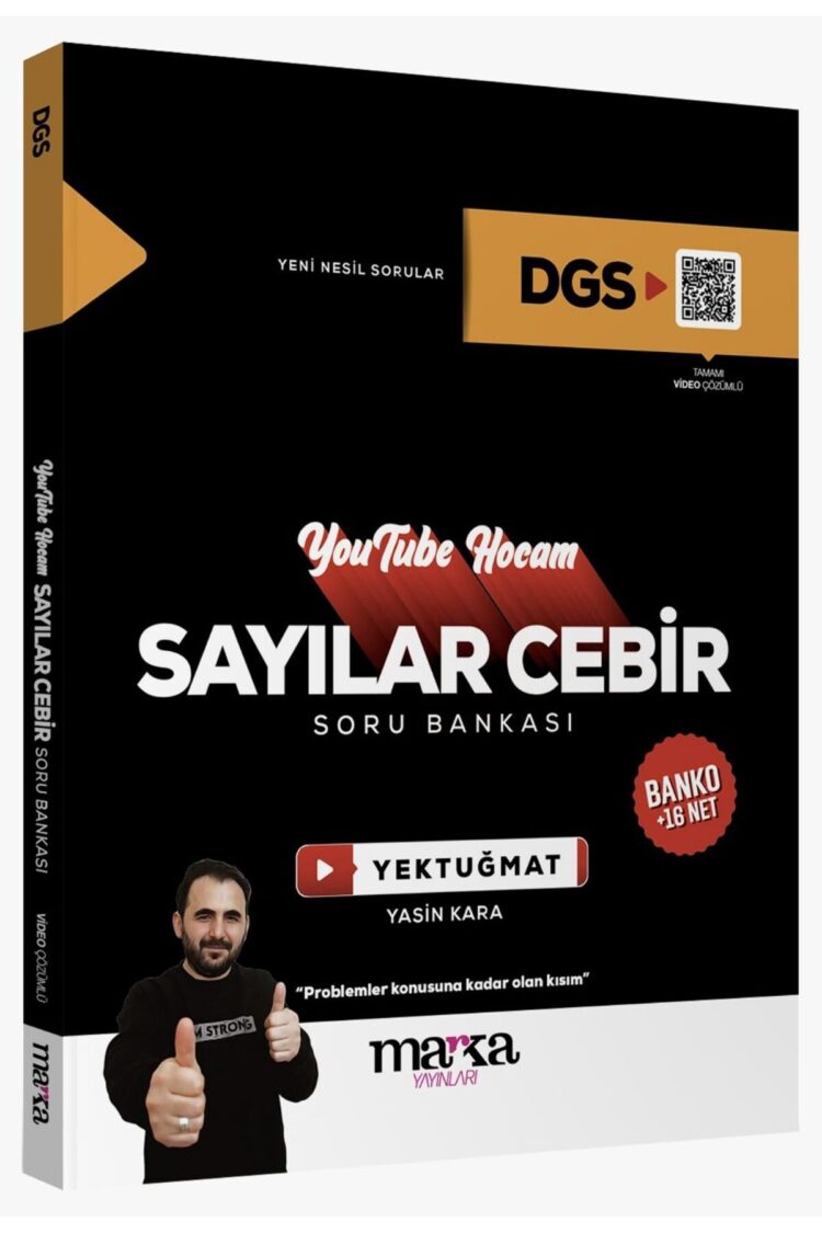 Marka Dgs Sayısal Cebir Youtube Hocam Soru Bankası Video Çözümlü - Görsel 2