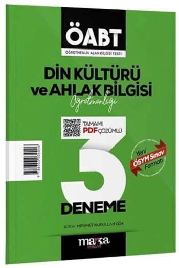 Marka 2026 Öabt Din Kültürü Ve Ahlak Bilgisi Öğretmenliği 3 Deneme Pdf Çözümlü