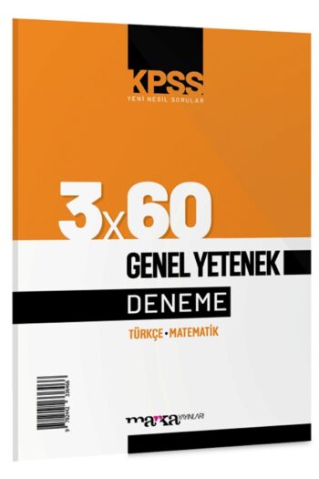 Marka 2026 Kpss Genel Yetenek Türkçe-matematik 3x60 Deneme