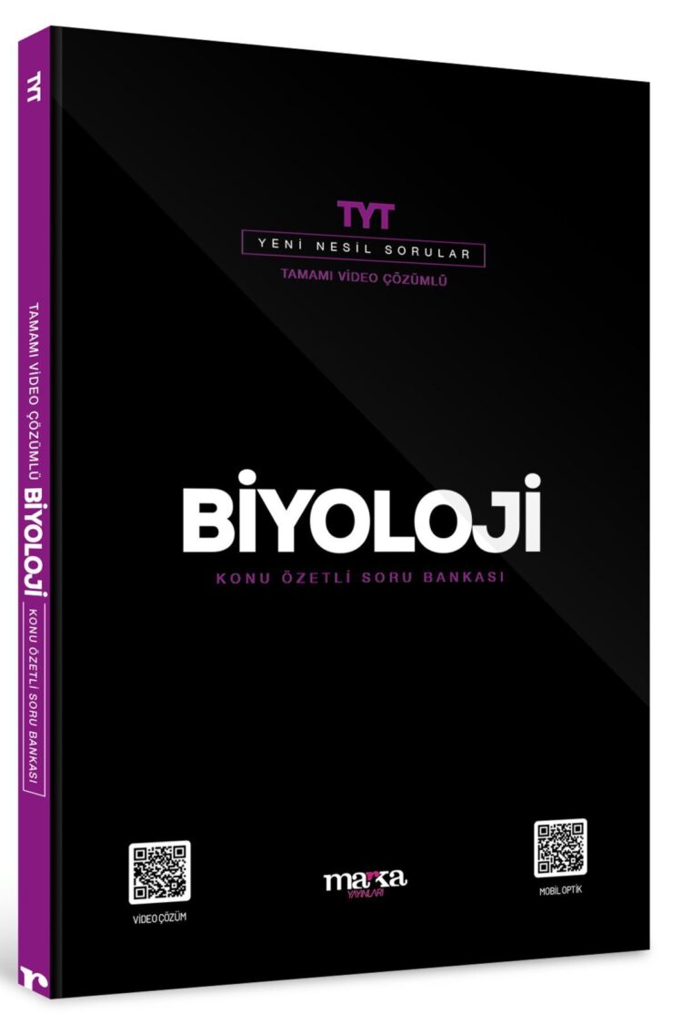 2025 Tyt Biyoloji Konu Özetli Yeni Nesil Soru Bankası Tamamı Video Çözümlü