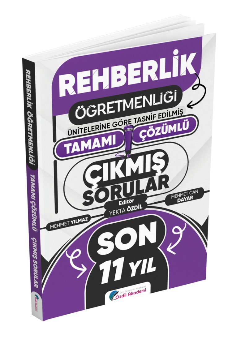 2025 MEB-AGS ÖABT Psikolojik Danışmanlık ve Rehberlik Son 11 Yıl Tamamı Çözümlü Çıkmış Sorular