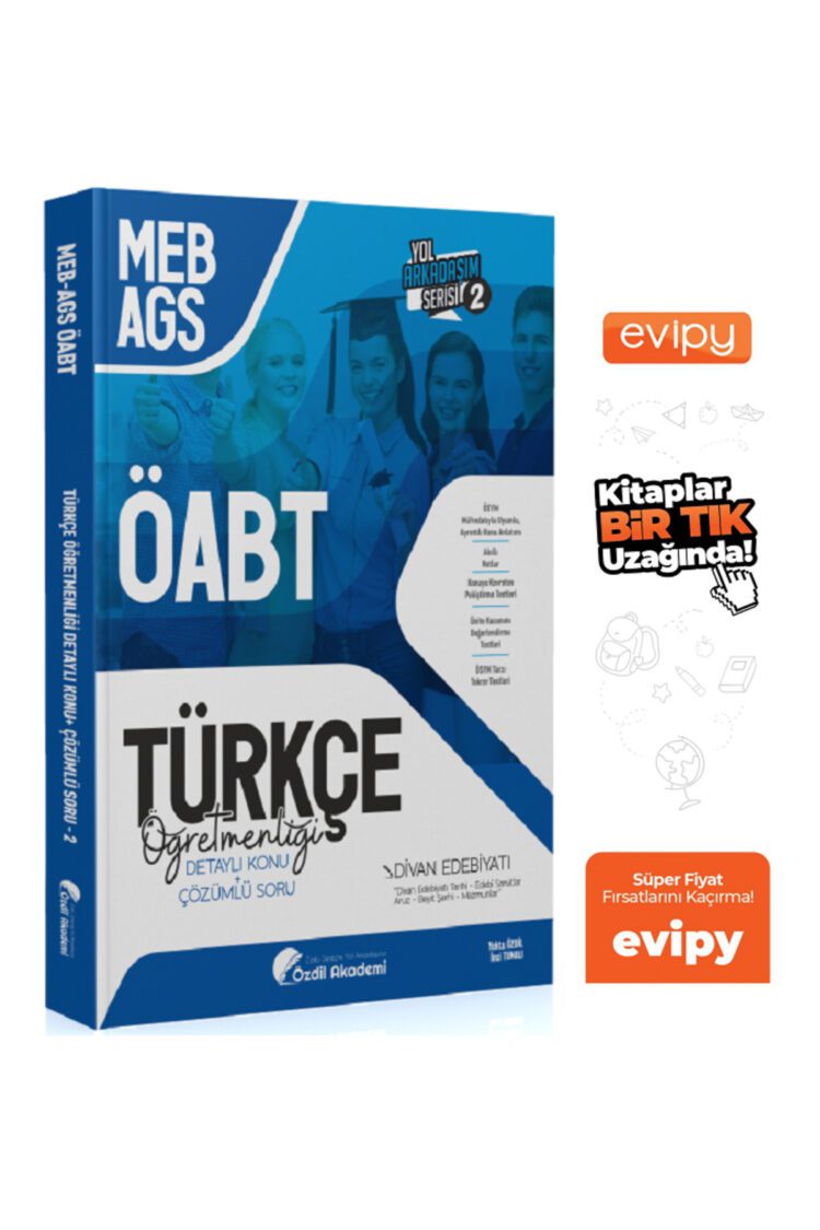 ÖABT MEB-AGS Türkçe 2. Kitap Divan Edebiyatı Konu Anlatımlı Soru Bankası Ayraç Hediyeli