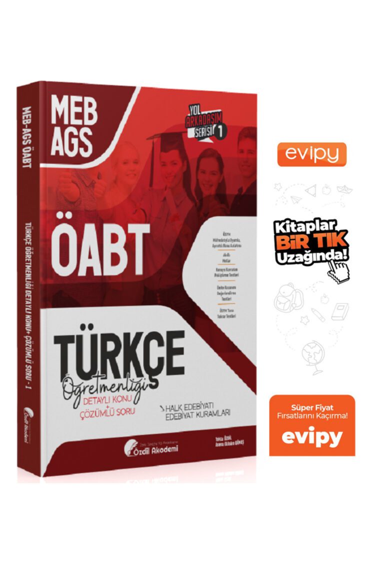 ÖABT MEB-AGS Türkçe 1. Kitap Halk Edebiyatı, Edebiyat Kuramları Konu Anlatımlı Soru Bankası Ayraç He
