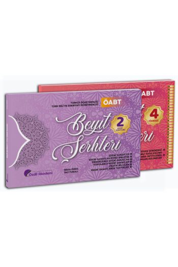 Özdil Akademi ÖABT Türkçe ve Türk Dili Edebiyatı Beyit Şerhleri Konu Anlatımlı Soru Bankası Seti (2