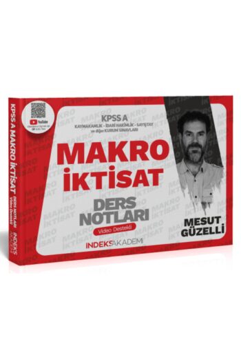 İndeks Akademi 2025 KPSS A Grubu Makro İktisat Video Ders Notları - Mesut Güzelli İndeks Akademi Yay