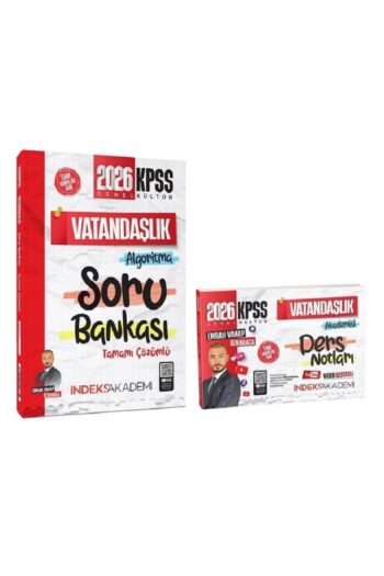 Alternative view of İndeks Akademi 2026 KPSS Vatandaşlık Akademisi Video Ders Notları + Soru Bankası 2 li Set - Emrah Va