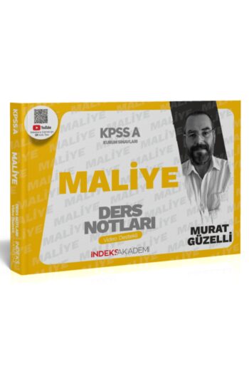Kpss A Grubu Maliye Video Ders Notları - Murat Güzelli Indeks Akademi Yayıncılık