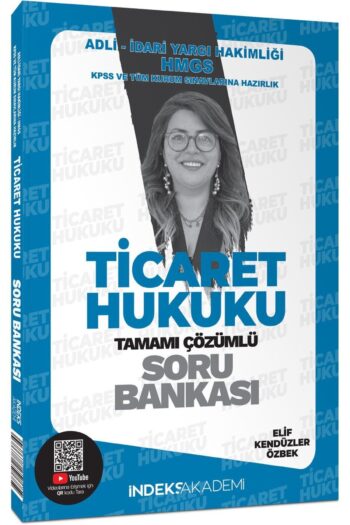 İndeks Akademi 2025 KPSS A Grubu Ticaret Hukuku Soru Bankası Çözümlü - Elif Kendüzler Özbek İndeks A