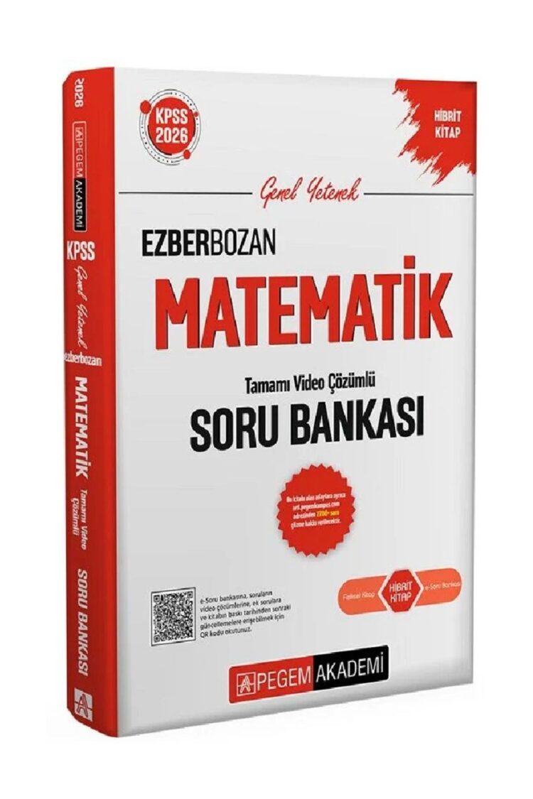 Pegem + Yediiklim 2026 KPSS Matematik Ezberbozan Atölye Soru Bankası 2 Kitap - Mehmet Bilge Yıldız - Görsel 3