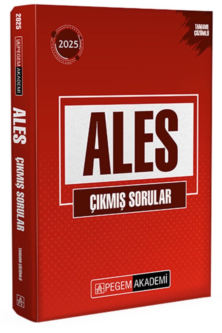 2025 ALES Tamamı Çözümlü Çıkmış Sorular