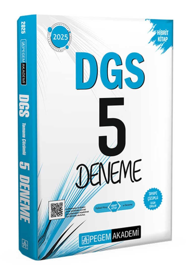 2025 DGS Tamamı Çözümlü 5 Deneme