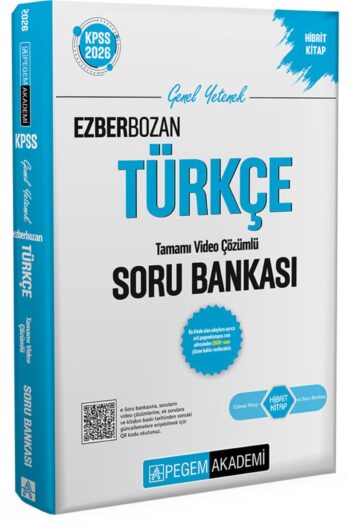 2026 KPSS Genel Yetenek Genel Kültür Ezberbozan Türkçe Tamamı Video Çözümlü Soru Bankası