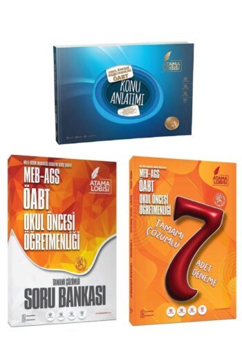 ÖABT MEB-AGS Okul Öncesi Öğretmenliği Konu + Soru Bankası + 7 Deneme 3 lü Set Atama Lob