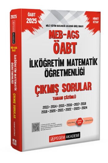 2025 MEB-AGS-ÖABT İlköğretim Matematik Öğretmenliği Tamamı Çözümlü Çıkmış Sorular
