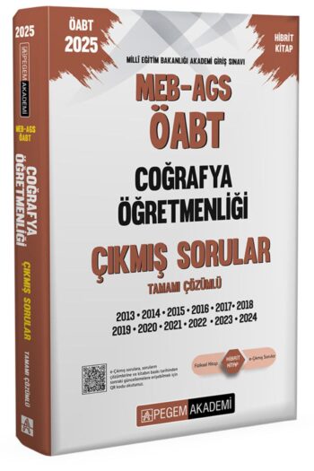 2025 Meb Ags Öabt Coğrafya Öğretmenliği Tamamı Çözümlü Çıkmış Sorular