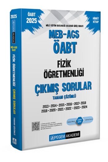 2025 Meb Ags Öabt Fizik Öğretmenliği Tamamı Çözümlü Çıkmış Sorular