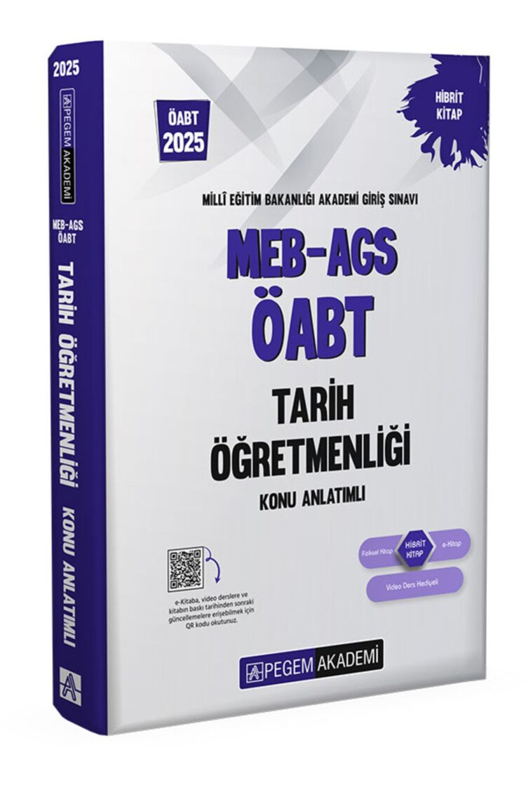 2025 MEB-AGS-ÖABT Tarih Öğretmenliği Konu Anlatımlı