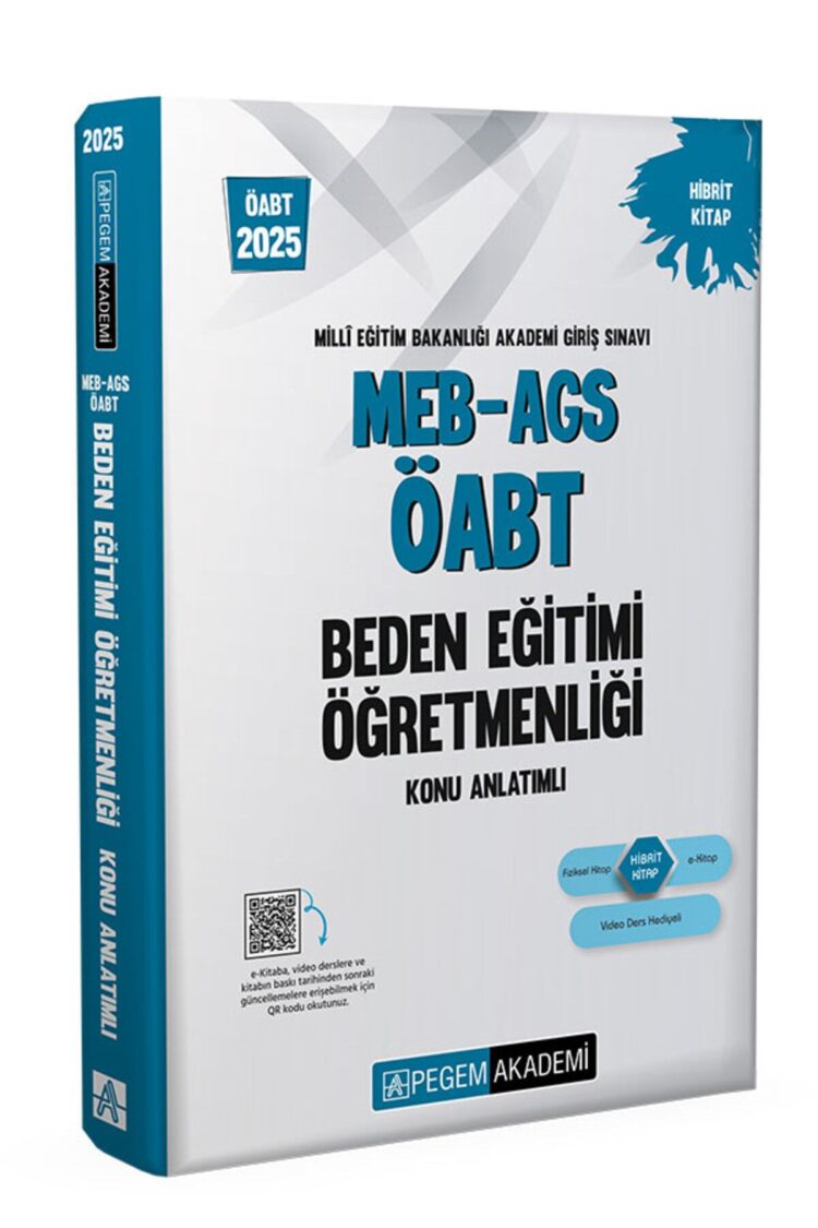 2025 MEB-AGS-ÖABT Beden Eğitimi Öğretmenliği Konu Anlatımlı