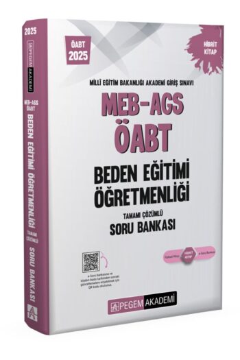 2025 Meb Ags Öabt Beden Eğitimi Öğretmenliği Tamamı Çözümlü Soru Bankası