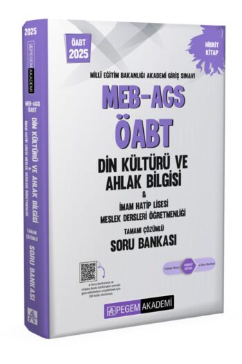 2025 Meb-ags-öabt Din Kültürü Ve Ahlak Bilgisi-imam Hatip Lisesi Tam. Çöz. Soru Bankası