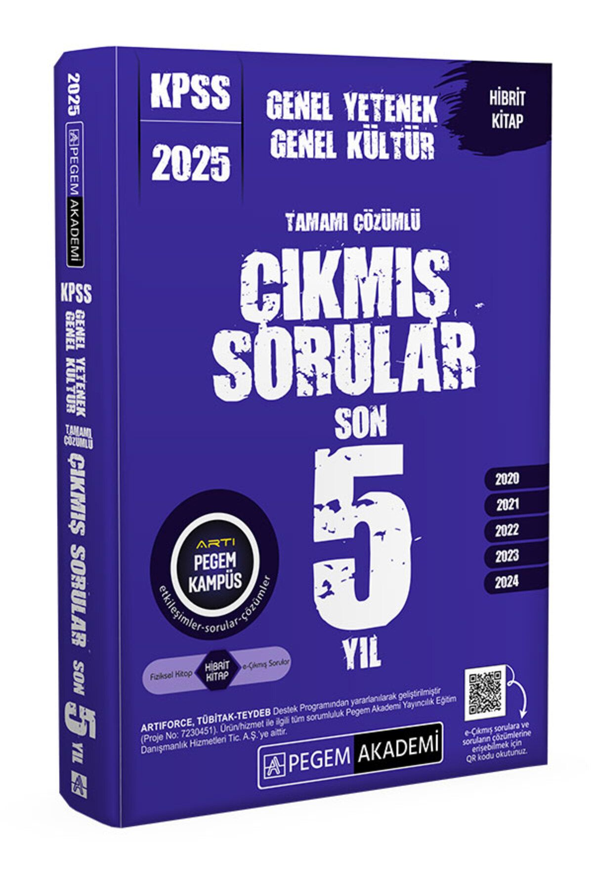 2025 KPSS Genel Yetenek Genel Kültür Tamamı Çözümlü Çıkmış Sorular Son 5 Yıl