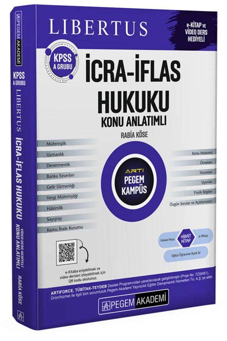 KPSS A Grubu İcra İflas Hukuku Konu Anlatımlı