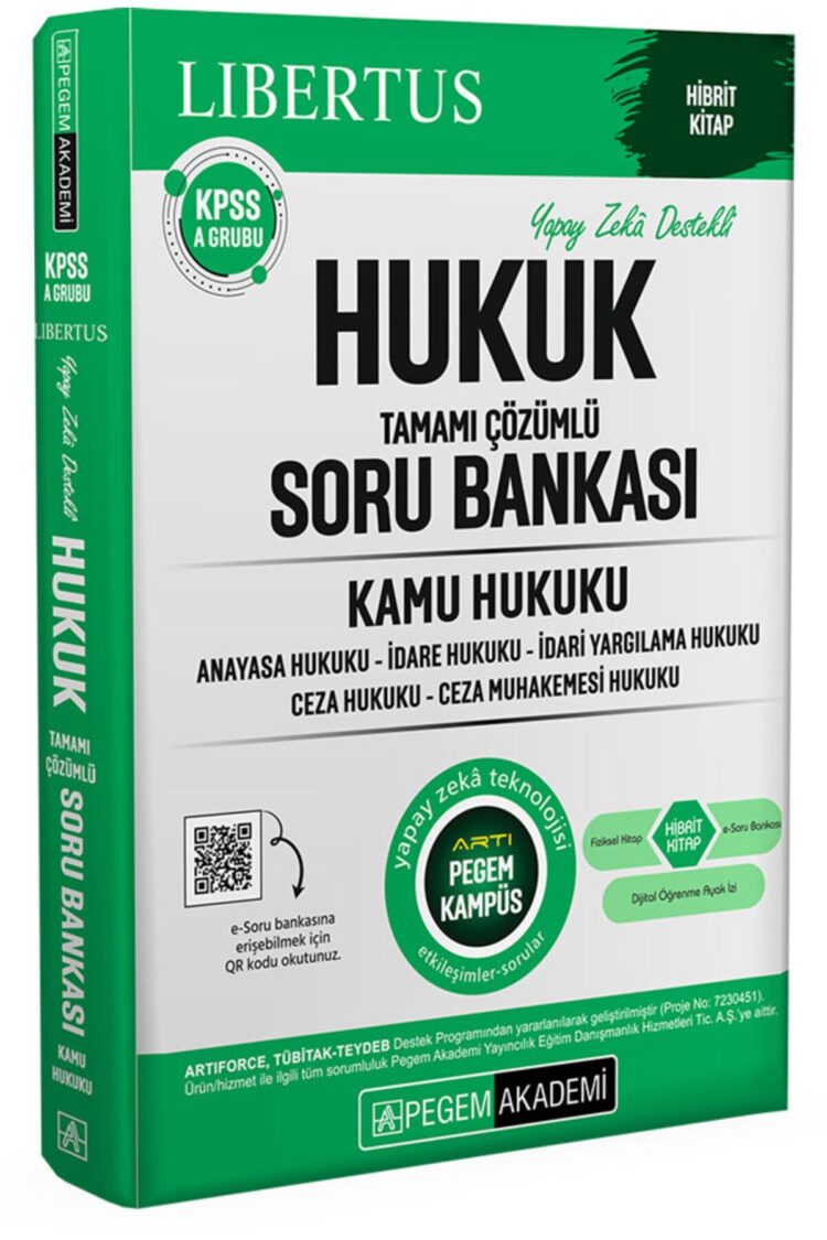 KPSS A Grubu Hukuk Tamamı Çözümlü Soru Bankası-Kamu Hukuku