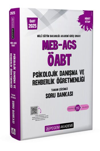 2025 Meb Ags Öabt Psikolojik Danışma Ve Rehberlik Tamamı Çözümlü Soru Bankası