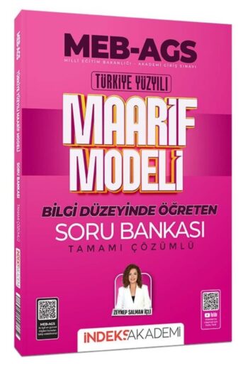 İndeks Akademi 2025 MEB-AGS Türkiye Yüzyılı Maarif Modeli Soru Bankası Çözümlü - Zeynep Salman İçli