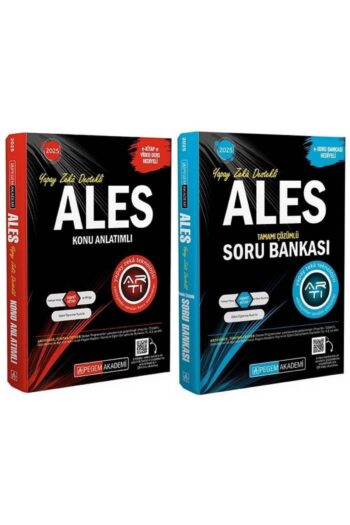 Pegem 2025 ALES Konu + Soru Bankası 2 li Set Pegem Akademi Yayınları