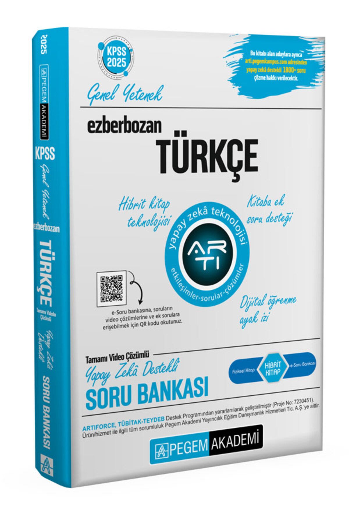 2025 Kpss Genel Yetenek Genel Kültür Ezberbozan Türkçe Tamamı Video Çözümlü Soru Bankası