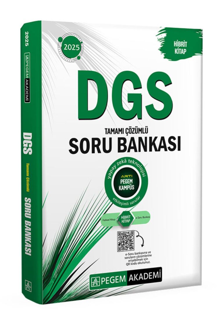 2025 DGS Tamamı Çözümlü Soru Bankası