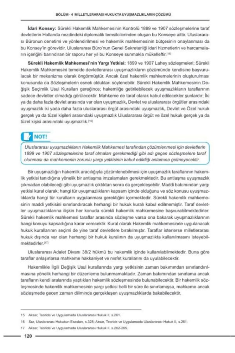 Hukuk Atölyesi HMGS Hakimlik Çıkmış Soru Örnekli Milletlerarası Genel & Özel Hukuk Ders Notları - Görsel 5