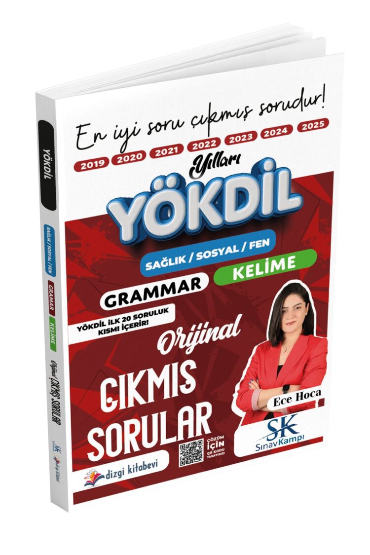 YÖKDİL Grammar Kelime Tamamı Video Çözümlü Orijinal Çıkmış Sorular Ece Hoca